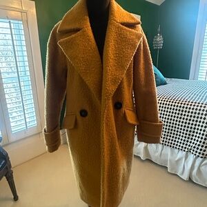 BCBGMaxAzria Camel Wool Coat